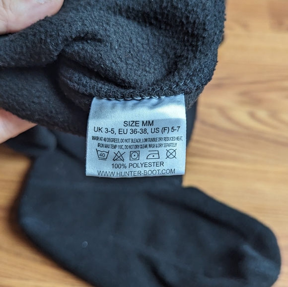 [Hunter] ☂️ Fleece Welly Socks - Picture 5 of 5